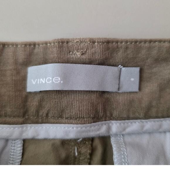 Vince tan khaki cotton micro corduroy dress pants - 8 - career office - Picture 3 of 8